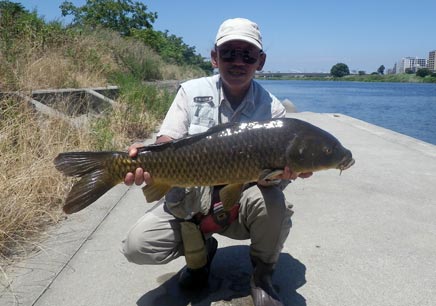 久しぶりの大物、78cm